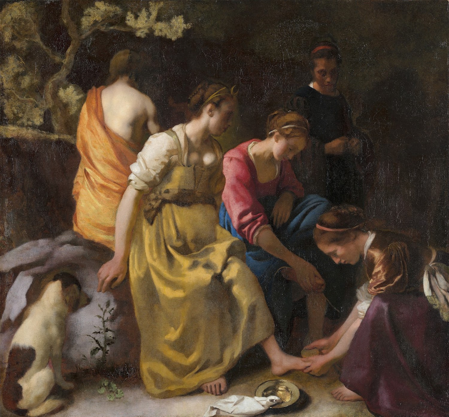 Johannes Vermeer Diana and Her Nymphs